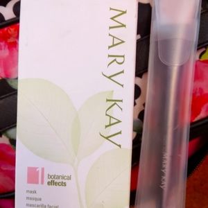 Marky kay mask/scrub and a applicator brush
